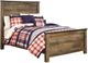 Signature Design by Ashley® Trinell 3-Piece Brown Full Panel Bed Set-1