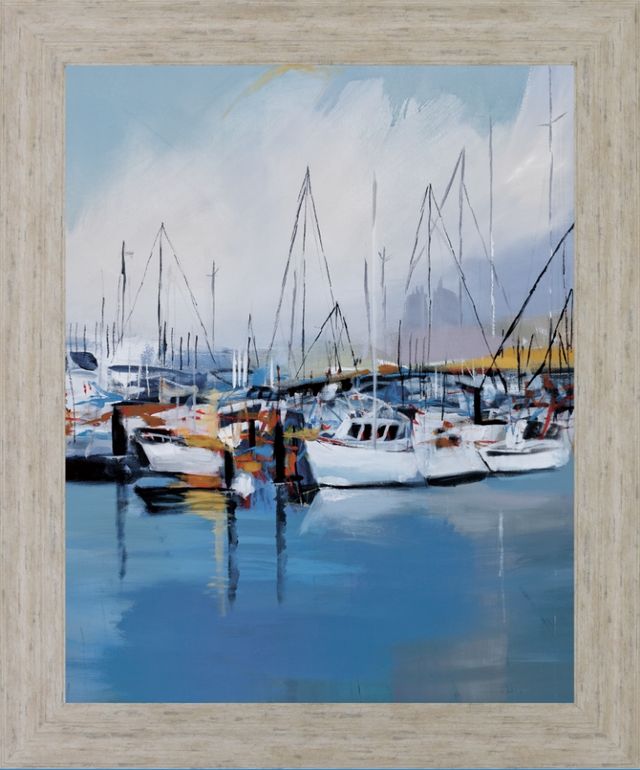 Classy Living Harbor Reflections Wall Art-0