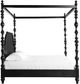Furniture Classics Paul Black King Poster Bed-2