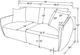 Coaster® Elysia 2-Piece Coral Upholstered Modular Lounge Loveseat-2