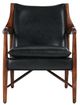 Classic Home Kiannah Jet Black Accent Chair-2