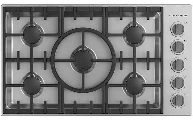 Fisher & Paykel Series 9 36" Stainless Steel Liquid Propane Cooktop-0