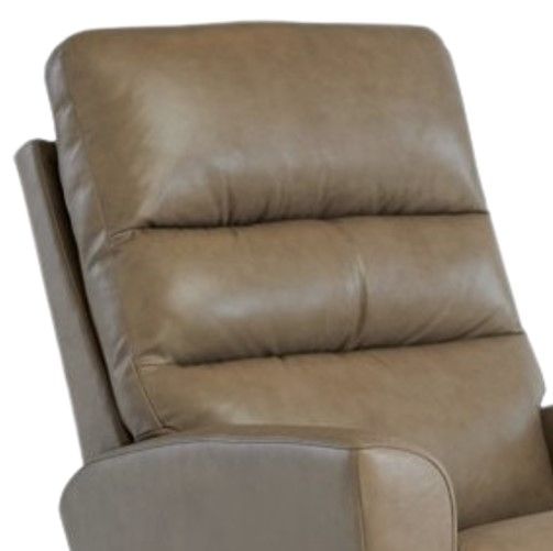 La-Z-Boy® Liam Pebble Leather Manual Rocking Recliner-1
