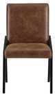 Ashley® Zumbado Black/Brown Upholstered Dining Chair-2
