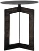 Uttermost® Deltoid Gunmetal Accent Table-0