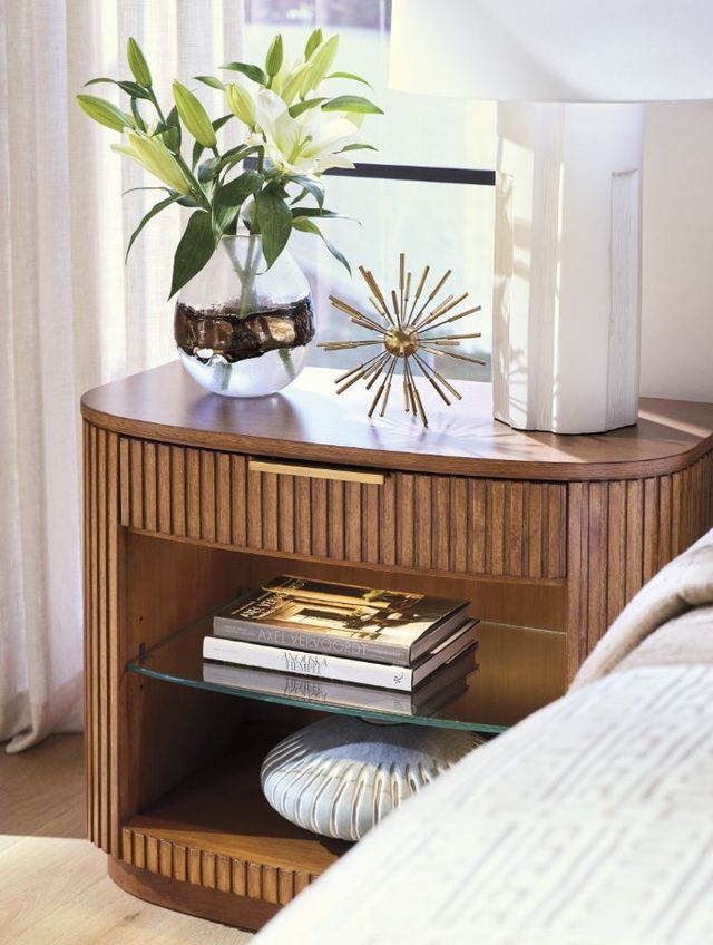 Lexington Home La Costa Tustin Brown Open Nightstand-3