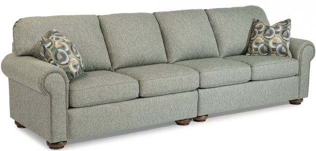 Flexsteel® Preston 2-Piece Sectional With Nailhead Trim-0