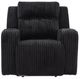 Signature Design by Ashley® Forest Lake Black Power Recliner with Adjustable Headrest-1