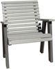 Nature's Best Furniture Customizable Rollback Polyethylene Outdoor Chair-0