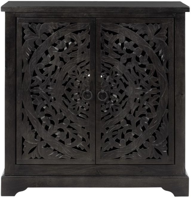 Classic Home Harmony Harvest Walnut 2-Door Cabinet-3