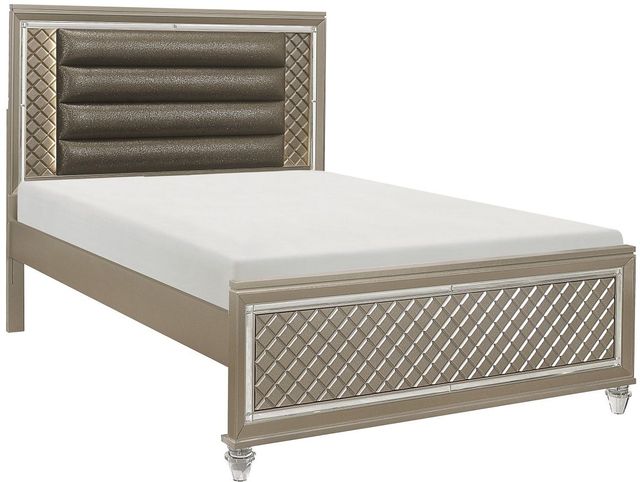 Mazin Furniture Loudon Champagne Full Panel Bed-0