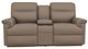 La-Z-Boy® Jay Mushroom Manual Reclining Loveseat with Console-1