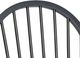 TEI St. Michael Windsor Black Matt Rub-Thru 30" Swivel Bar Stool-2