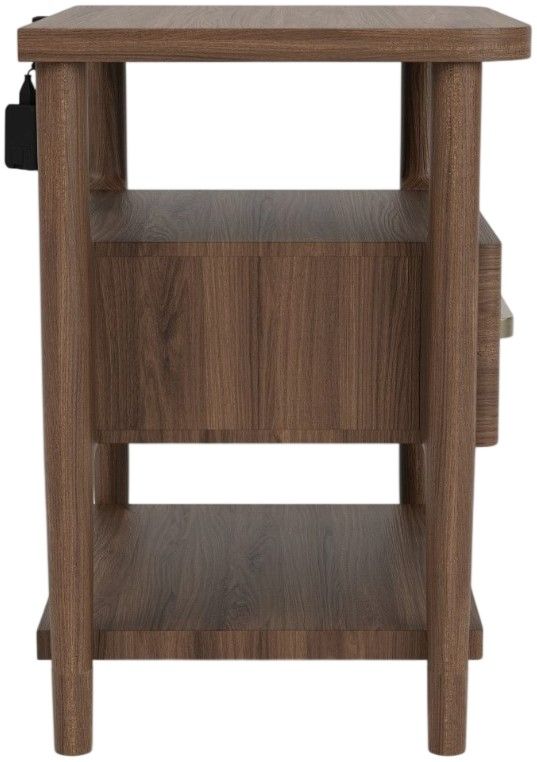 Riverside Furniture Delia Walnut Accent Nightstand-2