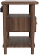 Riverside Furniture Delia Walnut Accent Nightstand-2