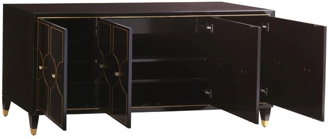 Lexington Home Carlyle Park Avenue Dark Brown/Gold Buffet-2