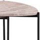 Dovetail Furniture Corwin Natural Nesting Tables with Black Base-4