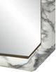 Renwil® Venus White Marble Accent Mirror-4