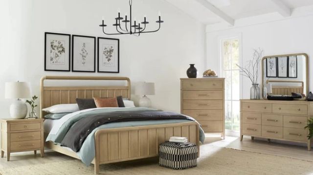 Modus Furniture Camden Chai Full Panel Bed-1