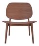 Zuo® Modern Priest Walnut Lounge Chair-0