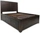 Jofran Inc. Kona Grove Warm King Panel Storage Bed-2