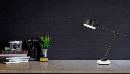 Cal® Lighting & Accessories Allendale Dark Bronze Desk Lamp-1