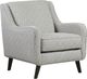 Fusion Furniture Limelight Mineral Style Metal Accent Chair-0
