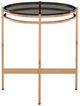 VIG Furniture Modrest Bradford Chrome/Rosegold Modern Small End Table-1