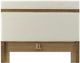 Riverside Furniture Bozeman Toasted Almond/White Queen Upholstered Bed-3