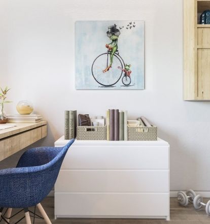 YHD Cyclist Wall Art-1