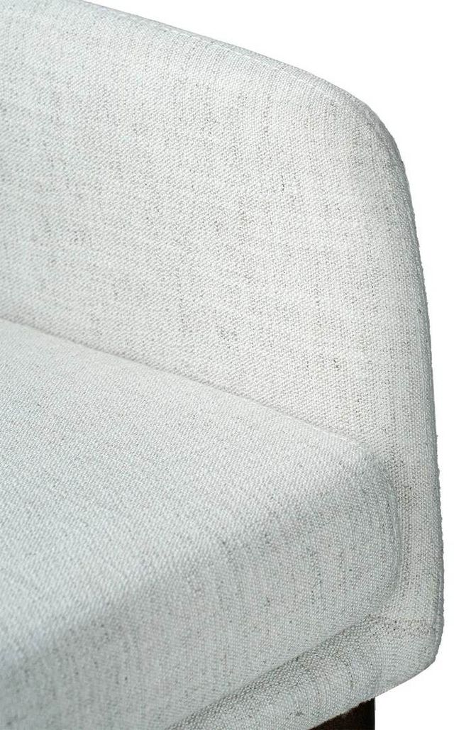 LH Home Fritz Dark Grey/Ivory Dining Arm Chair-3