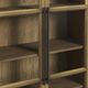 Elements International Orion Weathered Oak Bookcase-5