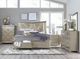 Mazin Furniture Bijou Champagne Queen Platform Bed-3