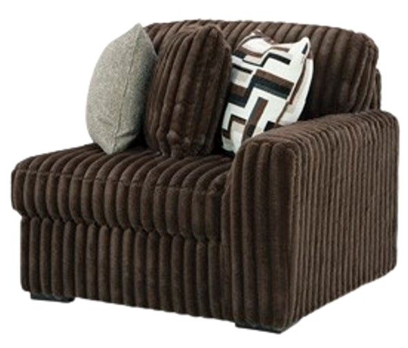 Signature Design by Ashley® Midnight-Madness 2-Piece Chocolate Left Arm Facing Sectional with Chaise-2