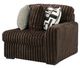 Signature Design by Ashley® Midnight-Madness 2-Piece Chocolate Left Arm Facing Sectional with Chaise-2