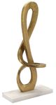A & B Home Gold Knot Decorative Statue-2