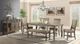 Intercon Balboa Park Brown/Roasted Oak Dining Bench-1