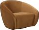Uttermost® DeSoto Hazlenut Swivel Chair-0