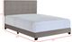 Crown Mark Florence Gray Upholstered Queen Panel Bed-2