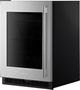 KitchenAid® 24" 5.2 Cu. Ft. Stainless Steel Beverage Center with Glass Door-3