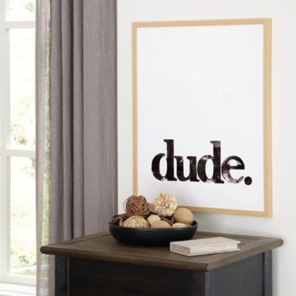 Signature Design by Ashley® Dude Black and White Wall Art-4