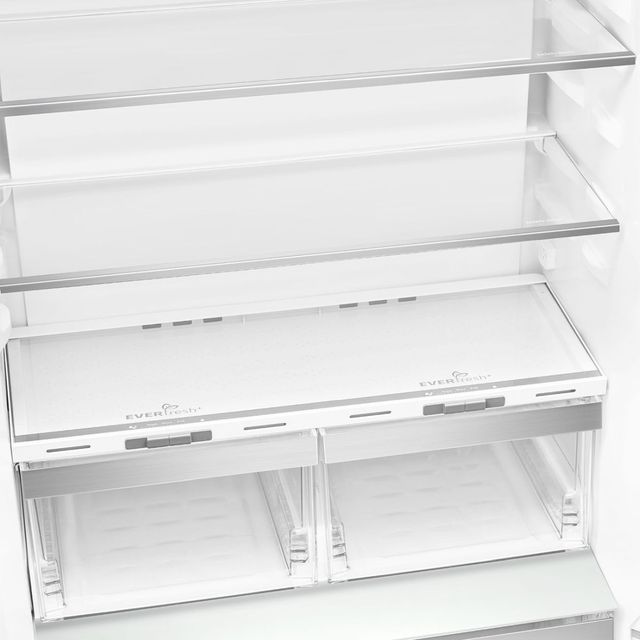 Smeg Professional 28" 16.1 Cu. Ft. Counter Depth Stainless Steel Bottom Freezer Refrigerator-4