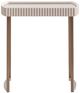 Michael Amini® Lisbon Silken Cream Bronze End Table-1