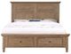 Steve Silver Co. Riverdale Drifwood Queen Storage Bed-3