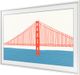 Samsung The Frame Customizable 85" White Modern Bezel-2