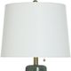 Stylecraft Ceramic Gray Table Lamp-1