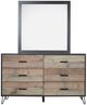 New Classic® Home Furnishings Elk River 4-Piece Rustic California King Panel Bedroom Set-3