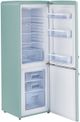 Unique® Appliances Classic Retro 7 Cu. Ft. Ocean Mist Turquoise Counter Depth Bottom Freezer Refrigerator-1