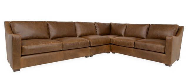 Bernhardt Ventura 4pc Leather Sectional-0