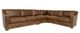 Bernhardt Ventura 4pc Leather Sectional-KIT354 VENTURA P68743794-0